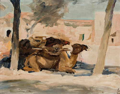 Digital Print - Camel. From the journey to Palestine by Jan Cigliski