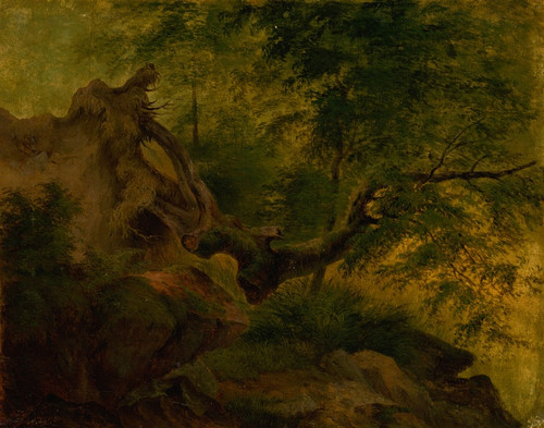 Digital Print - Uprooted Tree (Windthrow) by Jozef Boetech Klemens