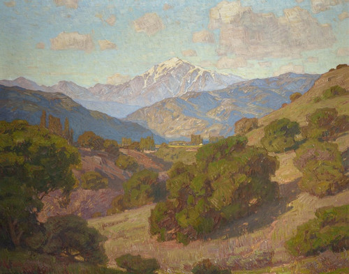 Digital Print - Mount San Antonio by William Wendt