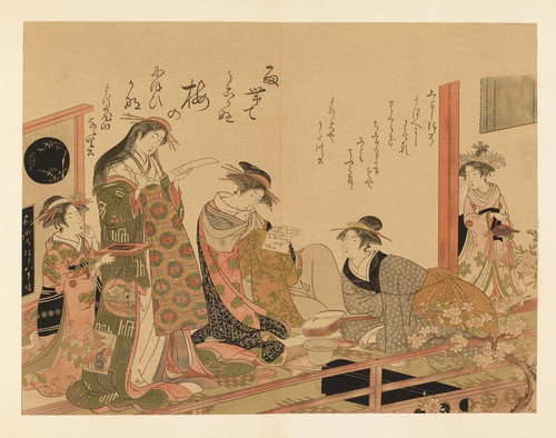 Digital Print - Masterpieces selected from the Ukiyoye School, Pl.06 by Shiichi Tajima