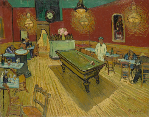 Digital Print - Le caf de nuit (The NightCaf) by Vincent van Gogh