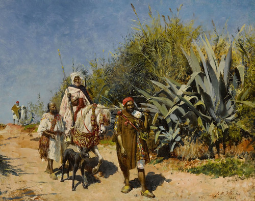 Digital Print - The Procession by Edwin Lord Weeks