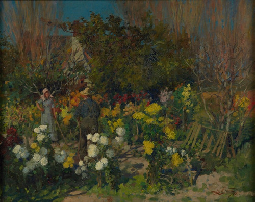 Digital Print - Autumn blooms by James Nairn
