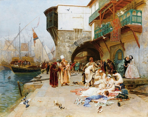 Digital Print - The Rapt by Charles Edouard Delort