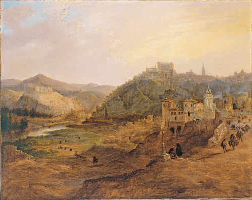 Digital Print - General View of Toledo from the Cross of the Canons by Genaro Prez Villaamil