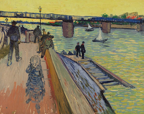 Digital Print - Le pont de Trinquetaille by Vincent van Gogh
