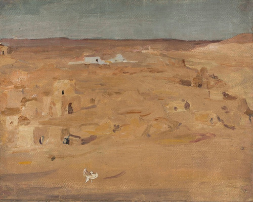 Digital Print - Graveyard in the desert. From the journey to Egypt by Jan Cigliski