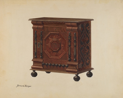 Digital Print - Cabinet for Storage by Bernard Krieger Digital Print - Cabinet for Storage by Bernard Krieger