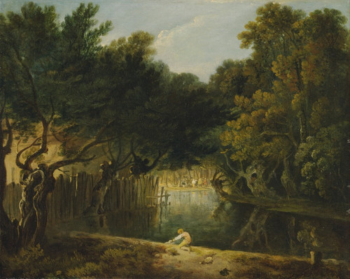Digital Print - View of the Wilderness in St. James's Park by Richard Wilson