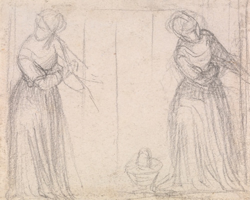 Digital Print - Study of Two Women by Maria Cosway