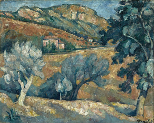 Digital Print - Paysage de Provence by Roman Kramsztyk