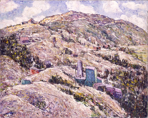 Digital Print - Gold Mining, Cripple Creek by Ernest Lawson