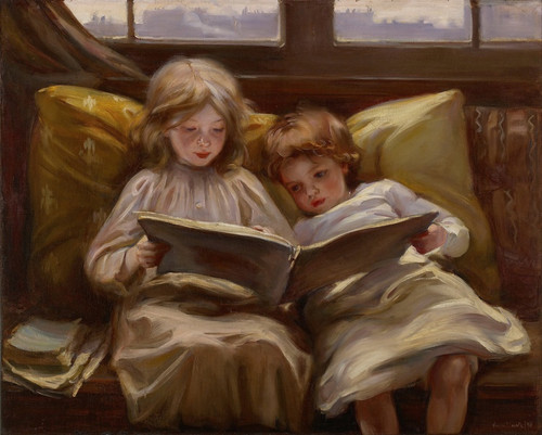 Digital Print - Interesting Story by Laura Muntz Lyall