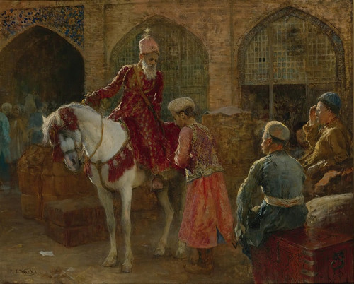 Digital Print - The grand vizier by Edwin Lord Weeks