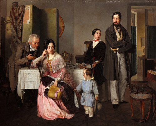 Digital Print - Die Vershnung by Ernst Christian Moser