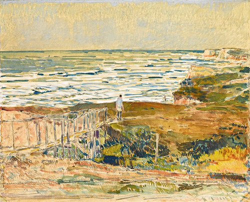 Digital Print - Montauk Fisherman by Childe Hassam
