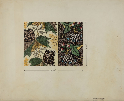 Digital Print - Piece of Calico by Edward Grant Digital Print - Piece of Calico by Edward Grant