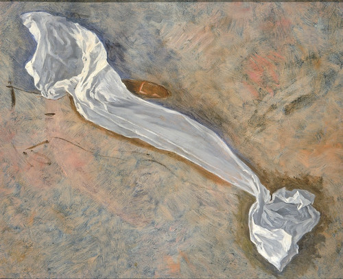 Digital Print - Study for Drapery of 'Pursuit of theIdeal' by Kenyon Cox