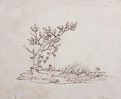 Digital Print - Petite composition avec un arbre by Guillaume Boichot