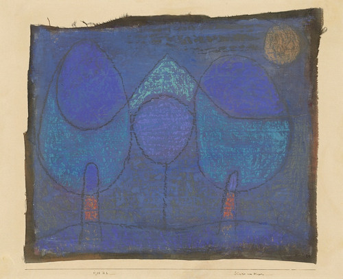 Digital Print - Bume am Wasser by Paul Klee