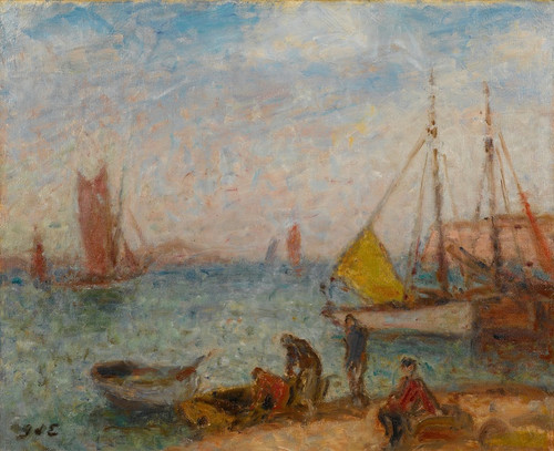 Digital Print - Thonniers  Saint-Gilles, Croix de Vi by Georges d'Espagnat