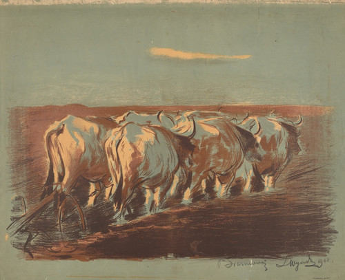 Digital Print - Orka na Ukrainie by Leon Wyczkowski