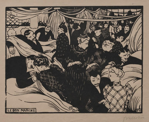 Digital Print - Bon March by Flix Vallotton
