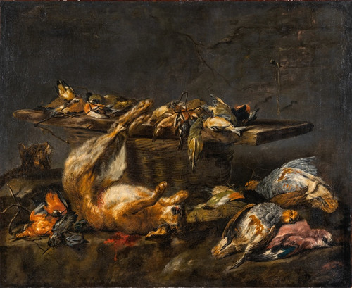 Digital Print - Hunting Still Life by Jan Fyt Digital Print - Hunting Still Life by Jan Fyt