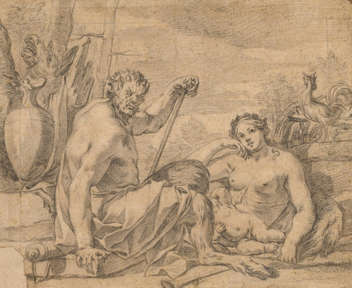 Digital Print - Dawn by Charles Le Brun