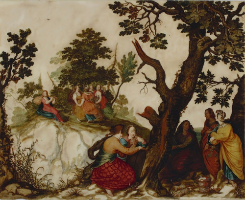 Digital Print - The Parable Of The Wise And Foolish Virgins by Pieter Lisaert