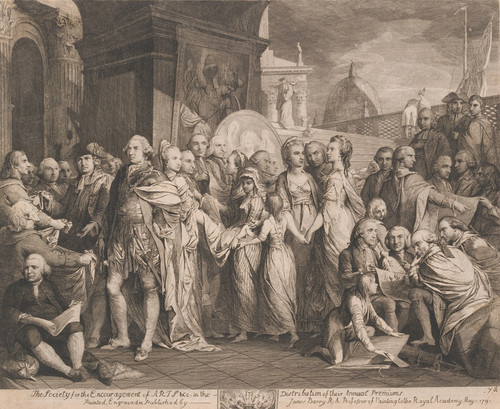 Digital Print - The Society for the Encouragement of the Arts by James Barry