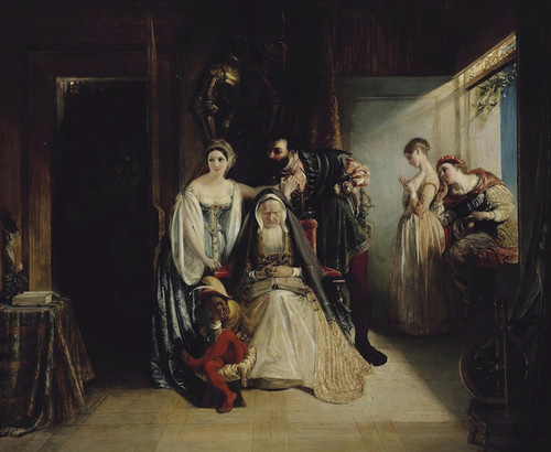 Digital Print - Francis The First And Diane Of Poitiers by Daniel Maclise