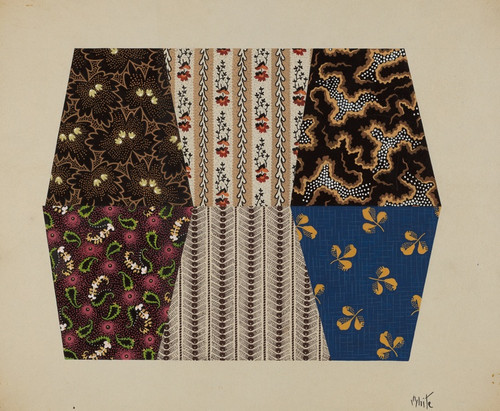 Digital Print - Quilt Patches by Edward White