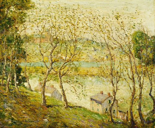 Digital Print - Springtime, Harlem River by Ernest Lawson