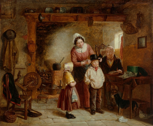 Digital Print - The Brand New Hat by William Hemsley