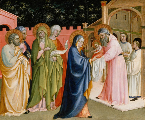 Digital Print - The Presentation in the Temple by Alvaro Pirez