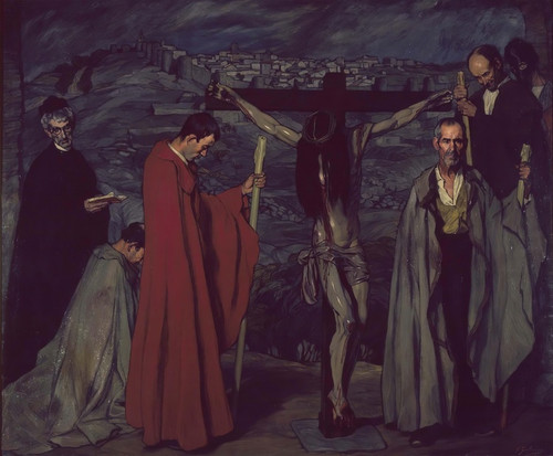 Digital Print - El Cristo de la Sangre by Ignacio Zuloaga
