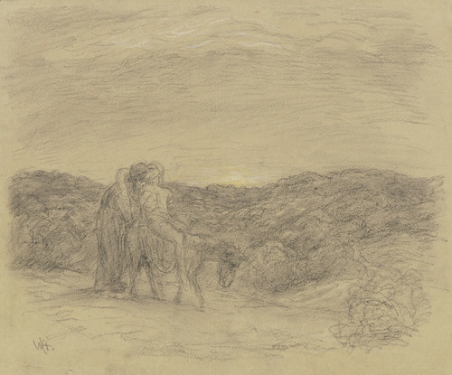 Digital Print - The Good Samaritan by Wilhelm Steinhausen