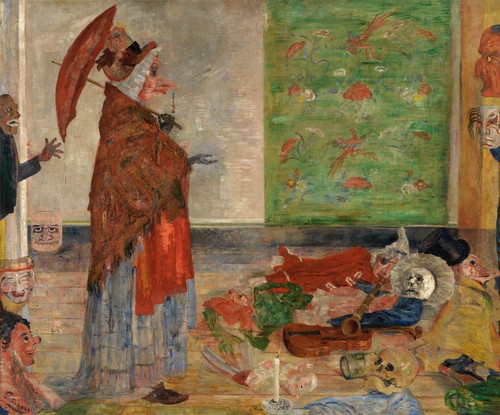 Digital Print - Astonishment of the Mask Wouse by James Ensor