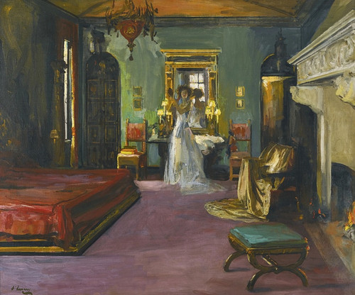 Digital Print - Mrs Rosen's Bedroom by Sir John Lavery Digital Print - Mrs Rosen's Bedroom by Sir John Lavery