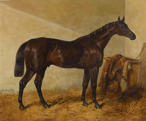 Digital Print - Charles Xii, Winner Of The St. Leger And Gold Cup, Doncaster by John Frederick Herring Snr.