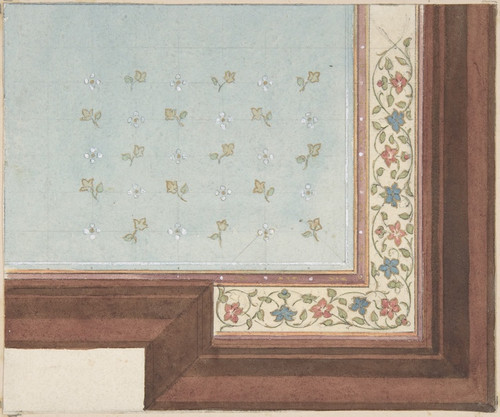 Digital Print - Design for Ceiling, Htel Hope by Jules-Edmond-Charles Lachaise