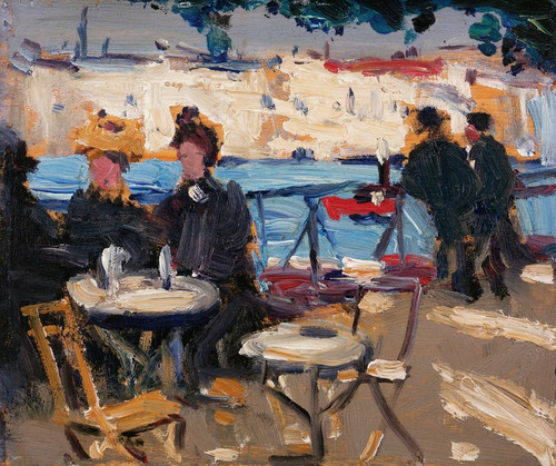 Digital Print - A Caf Scene by James Wilson Morrice