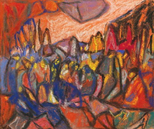 Digital Print - Komposition by Adolf Hlzel