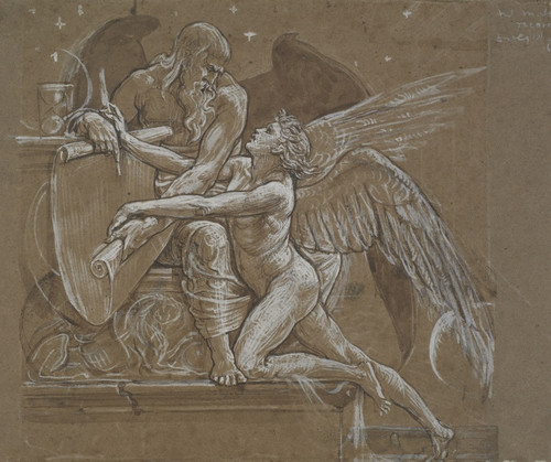 Digital Print - The Roll of Fate, England by Walter Crane