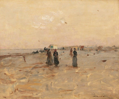Digital Print - On The Beach by Luigi Loir