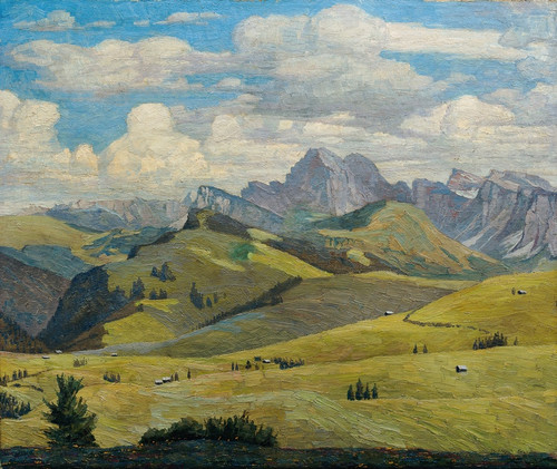 Digital Print - Seiser Alm (Sdtirol) by Max Kahrer
