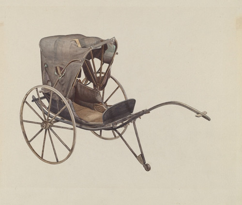 Digital Print - Baby Chaise by Henry Murphy