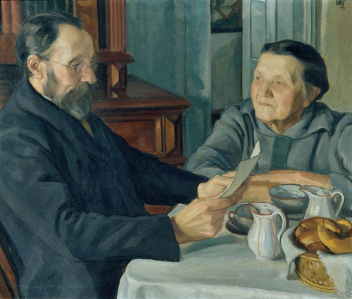 Digital Print - Eltern des Knstlers by Wojciech Weiss