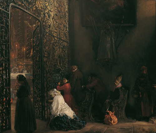 Digital Print - Frhmesse by Adolph von Menzel